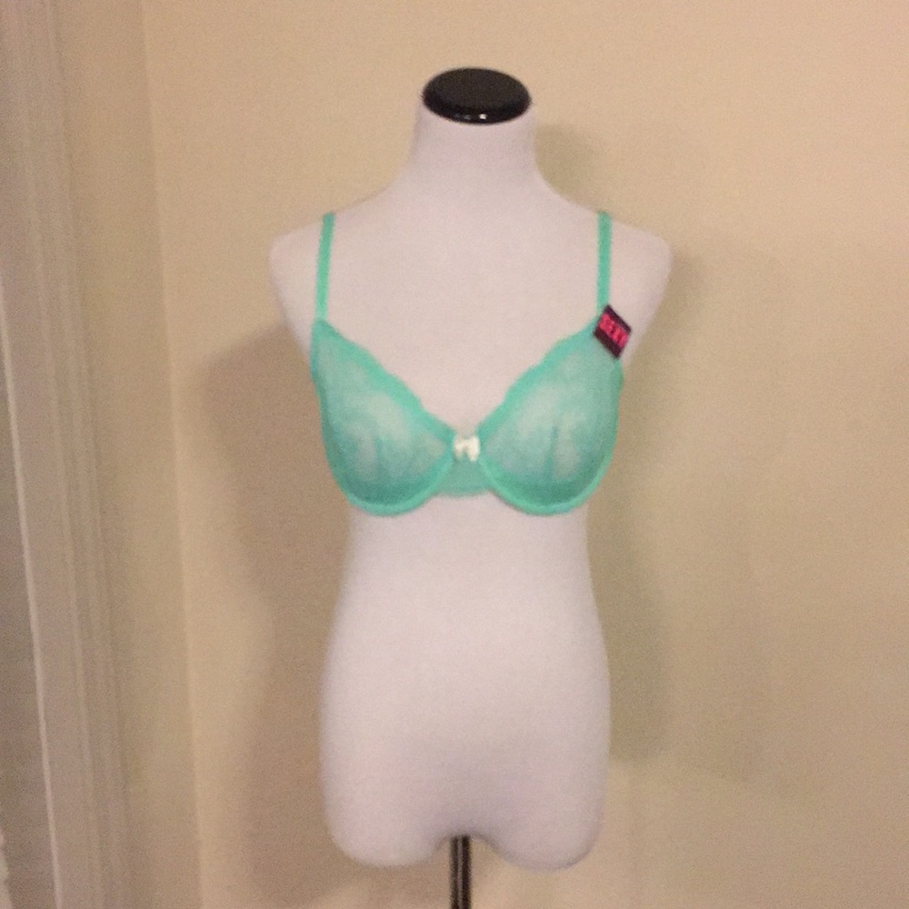 Betsy Johnson unlined lace bra